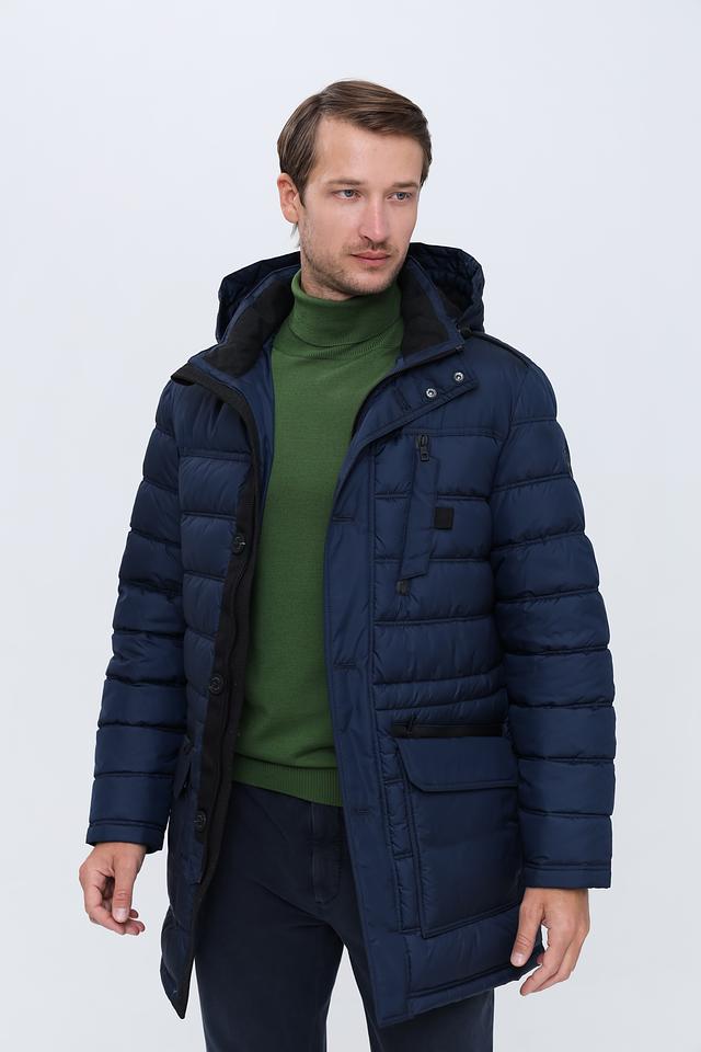 Куртка Bugatti стеганая синяя