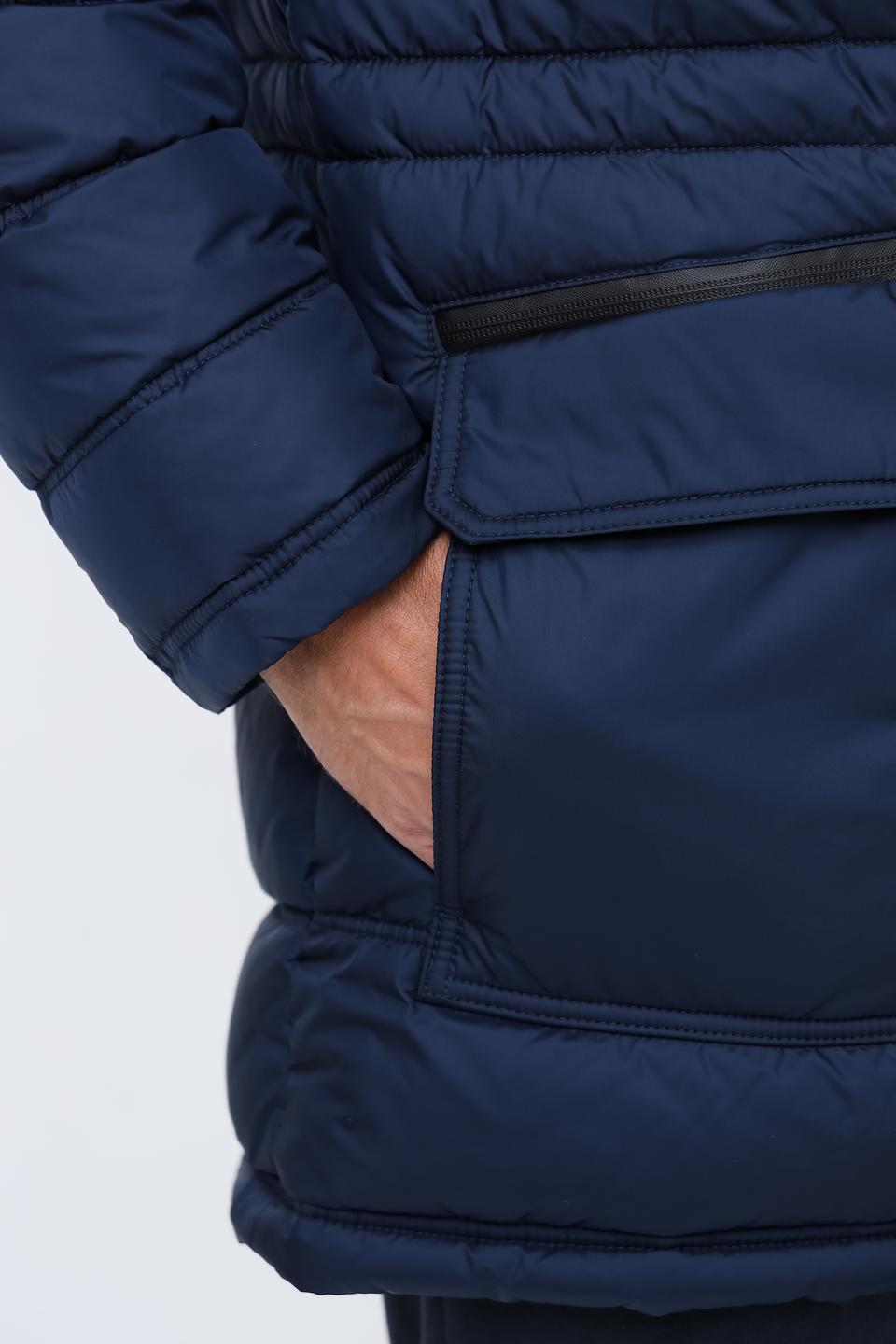 Куртка Bugatti стеганая синяя