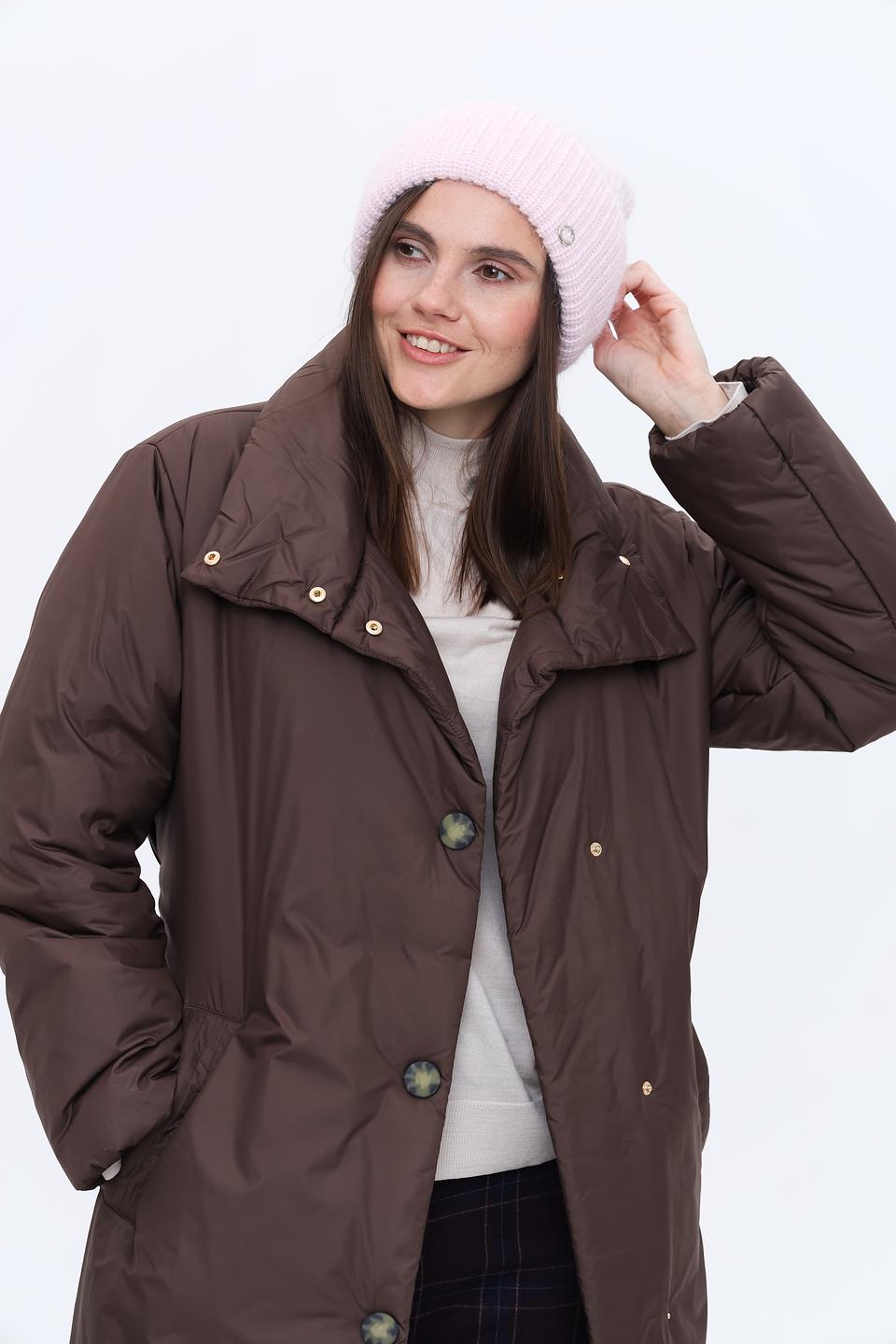 Шапка Marhatter вязаная розовая