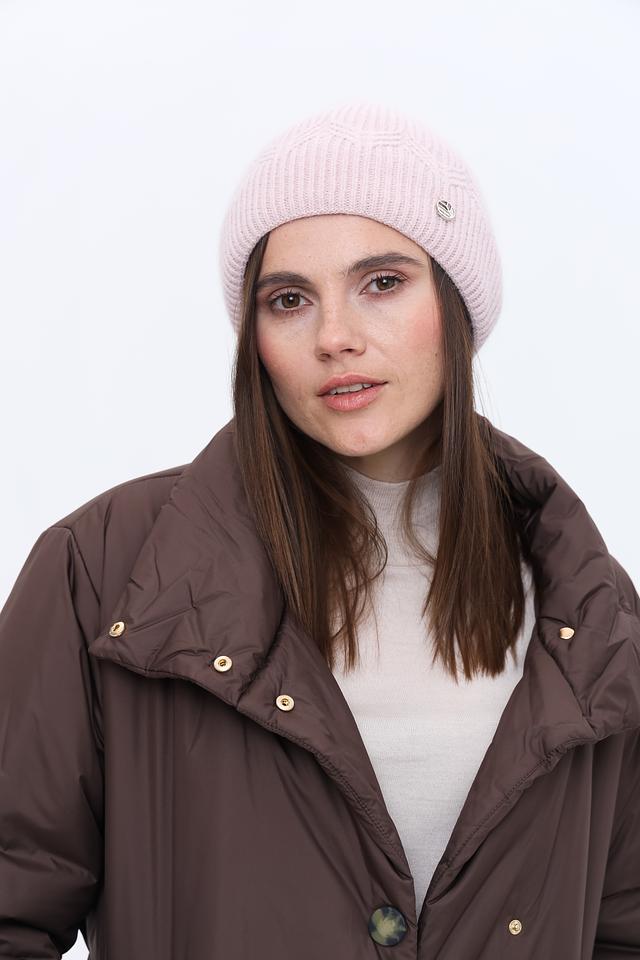 Шапка Marhatter вязаная розовая