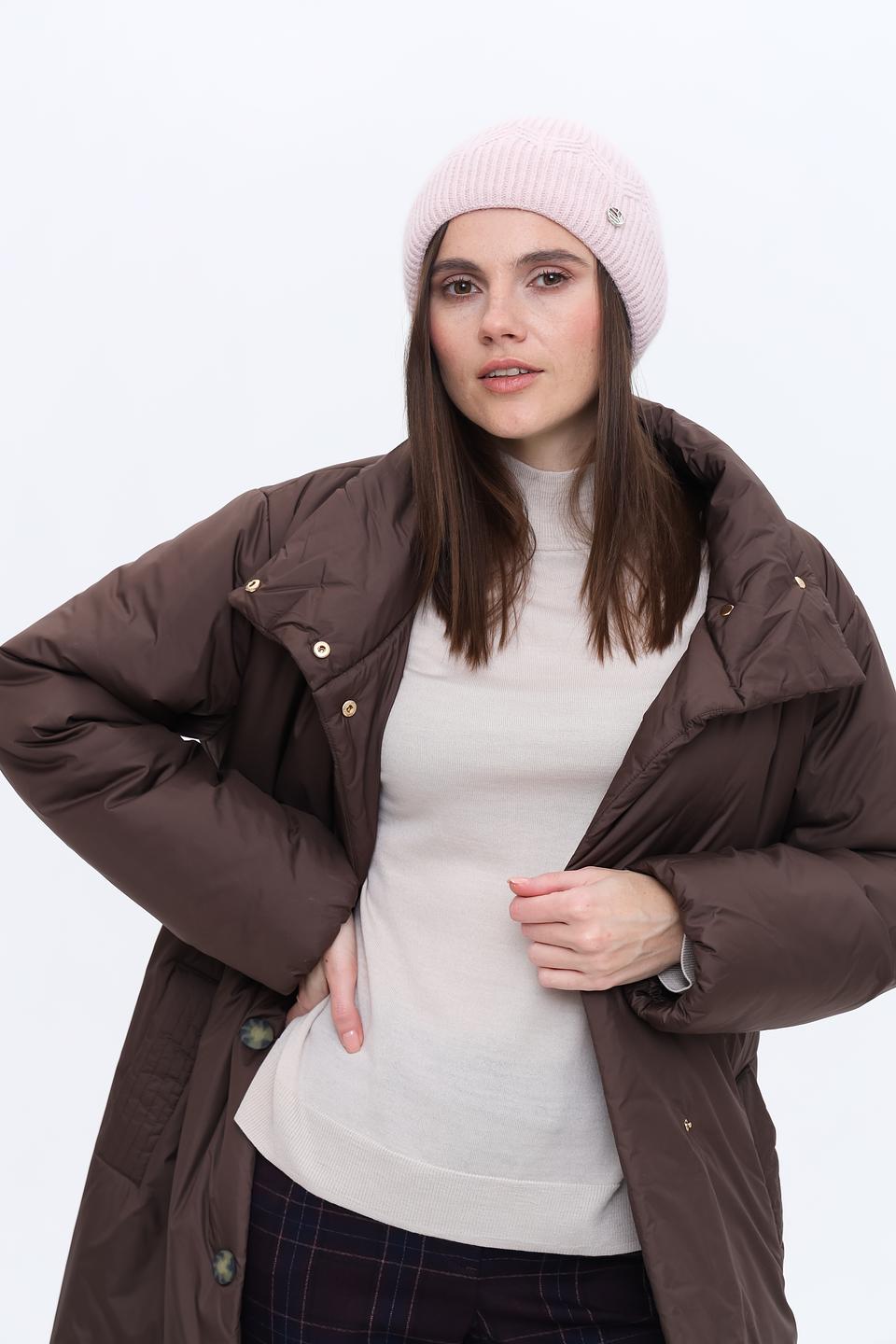 Шапка Marhatter вязаная розовая