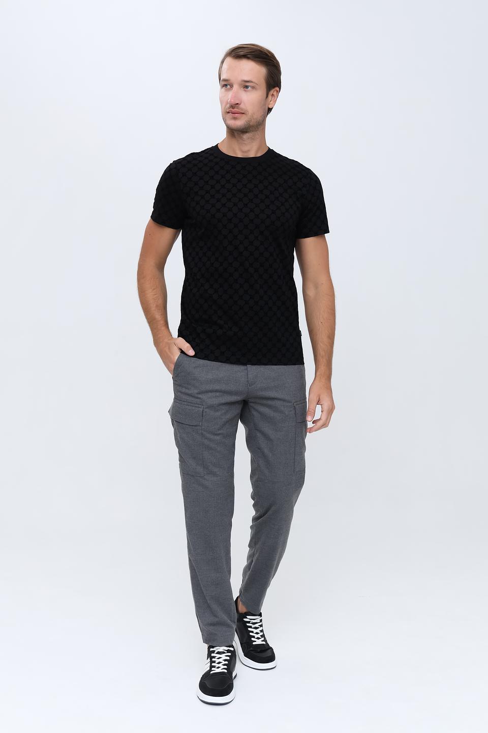 Брюки карго Bugatti серые