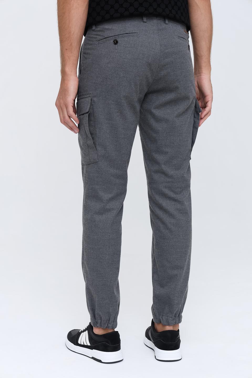 Брюки карго Bugatti серые