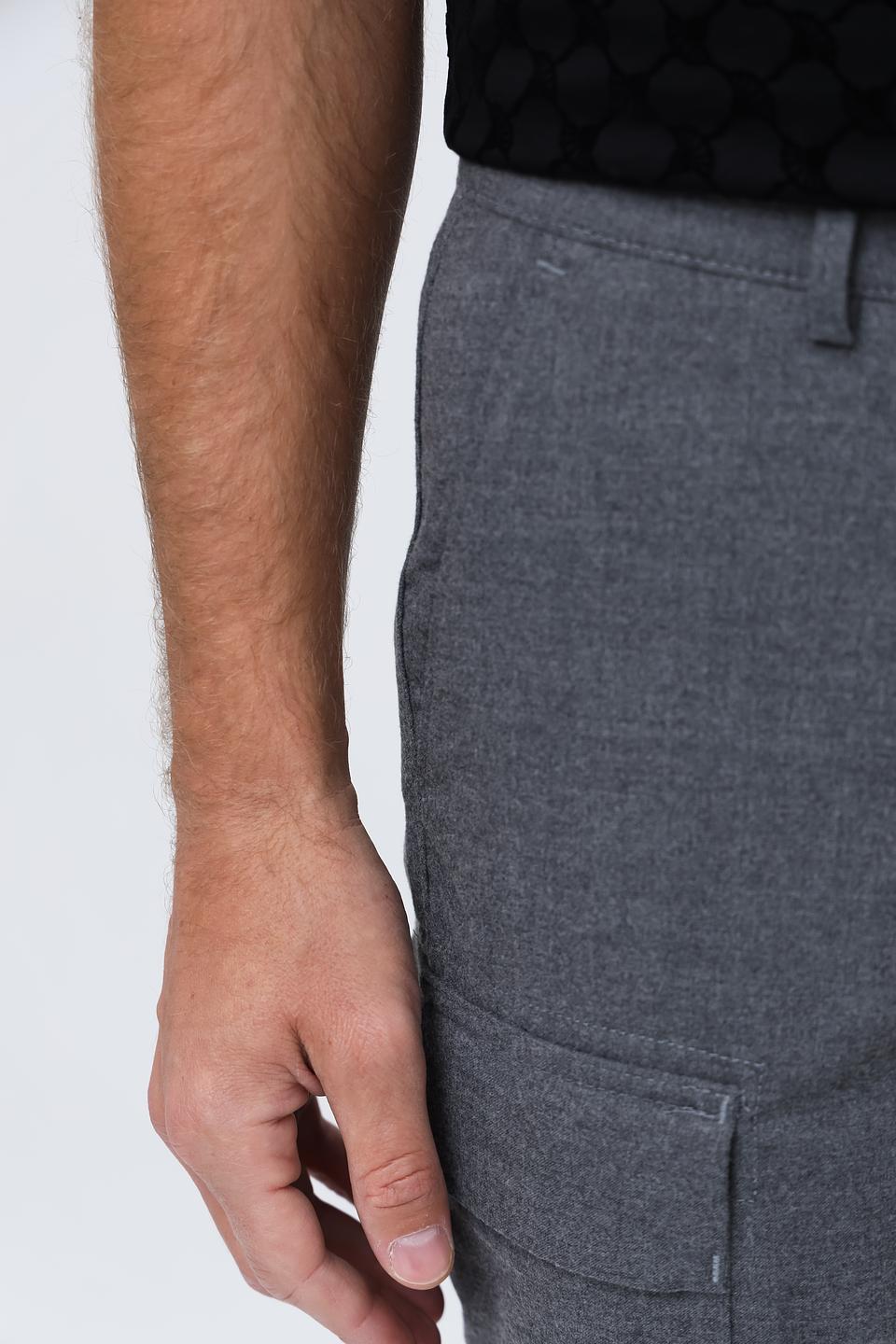 Брюки карго Bugatti серые