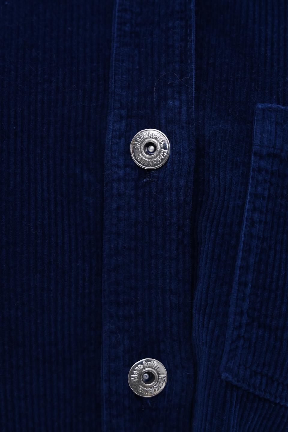 Рубашка Marc Aurel вельветовая синяя