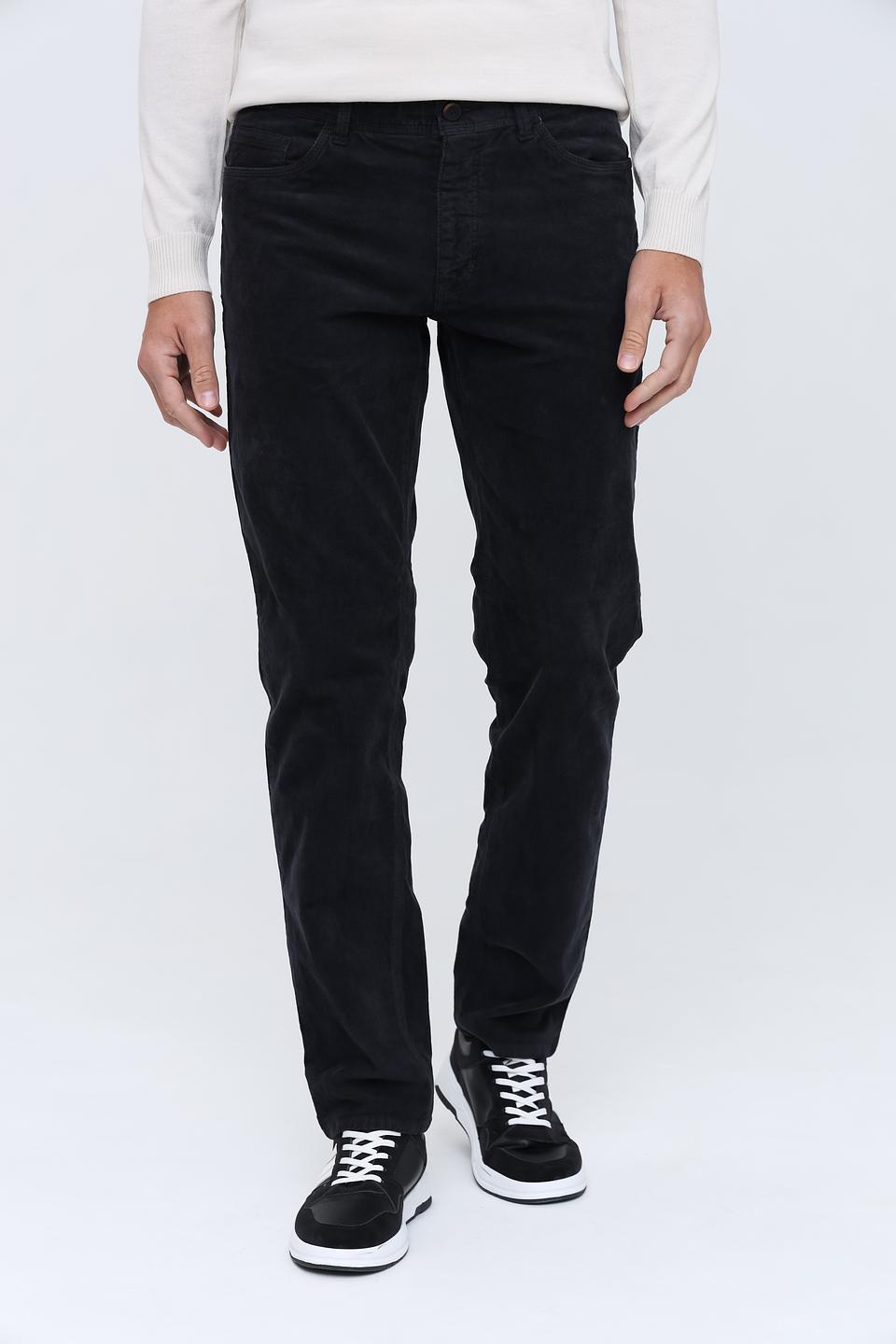 Брюки вельветовые Red Point чёрные