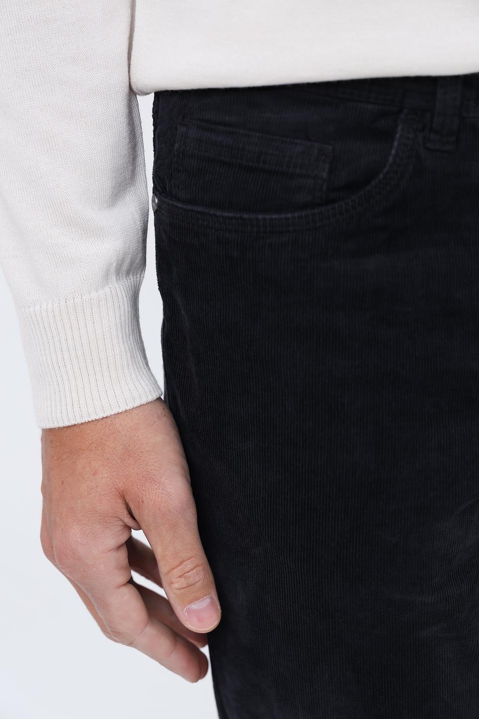 Брюки вельветовые Red Point чёрные