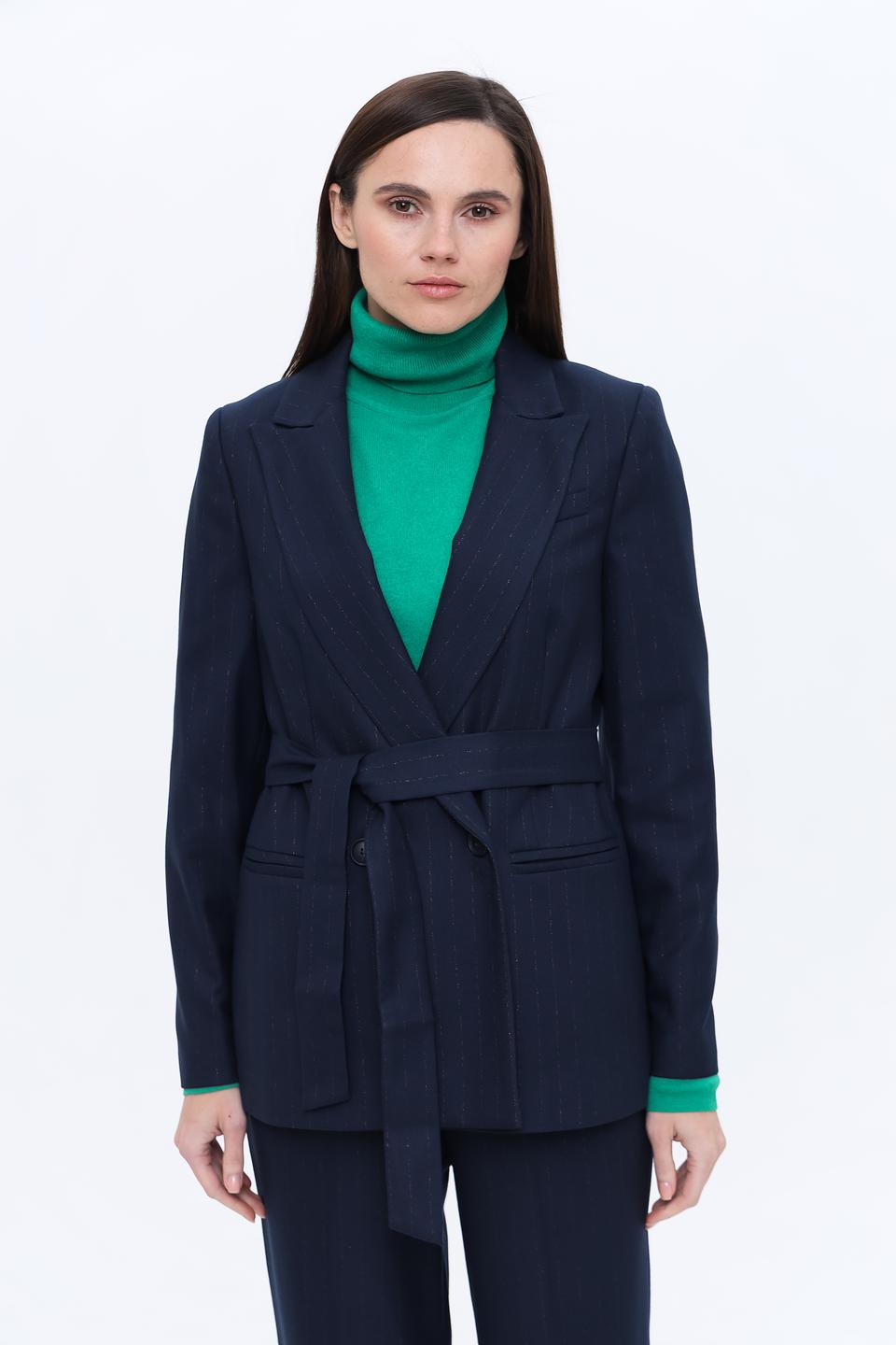 Жакет Kaos в полоску синий