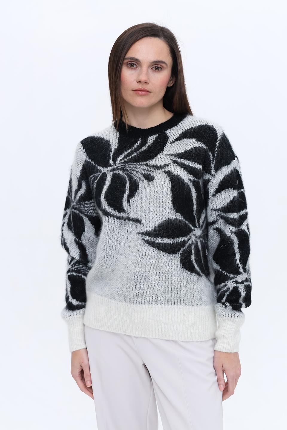 Джемпер Kaos с цветочным принтом