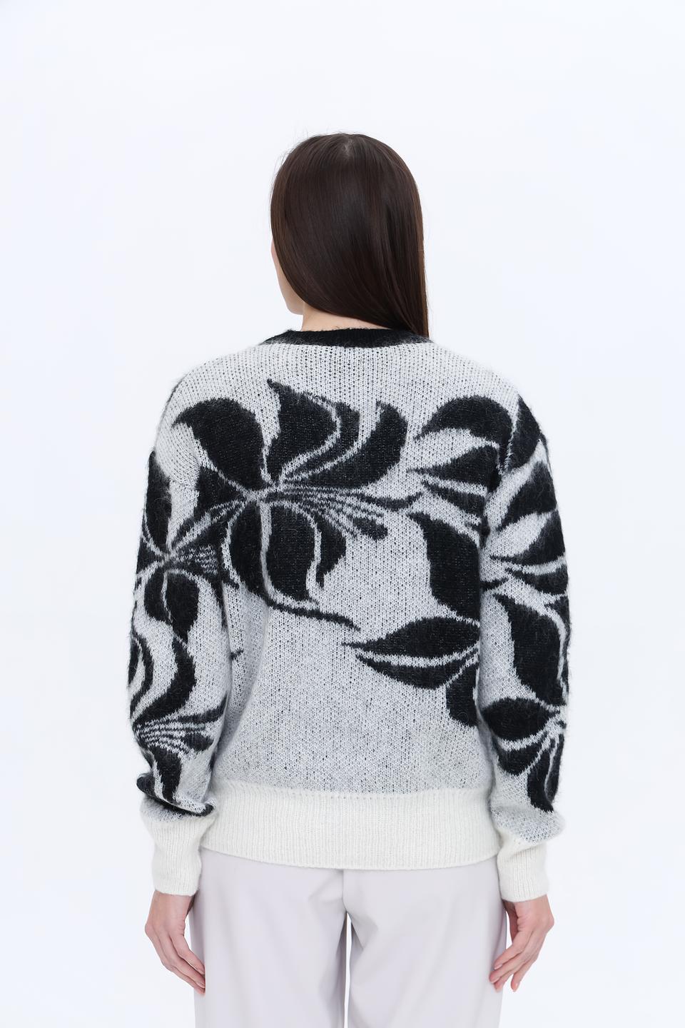 Джемпер Kaos с цветочным принтом