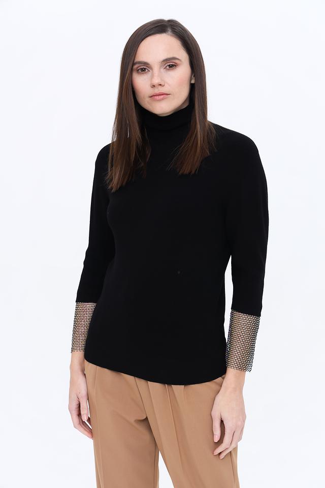 Водолазка Kaos с сетчатыми рукавами