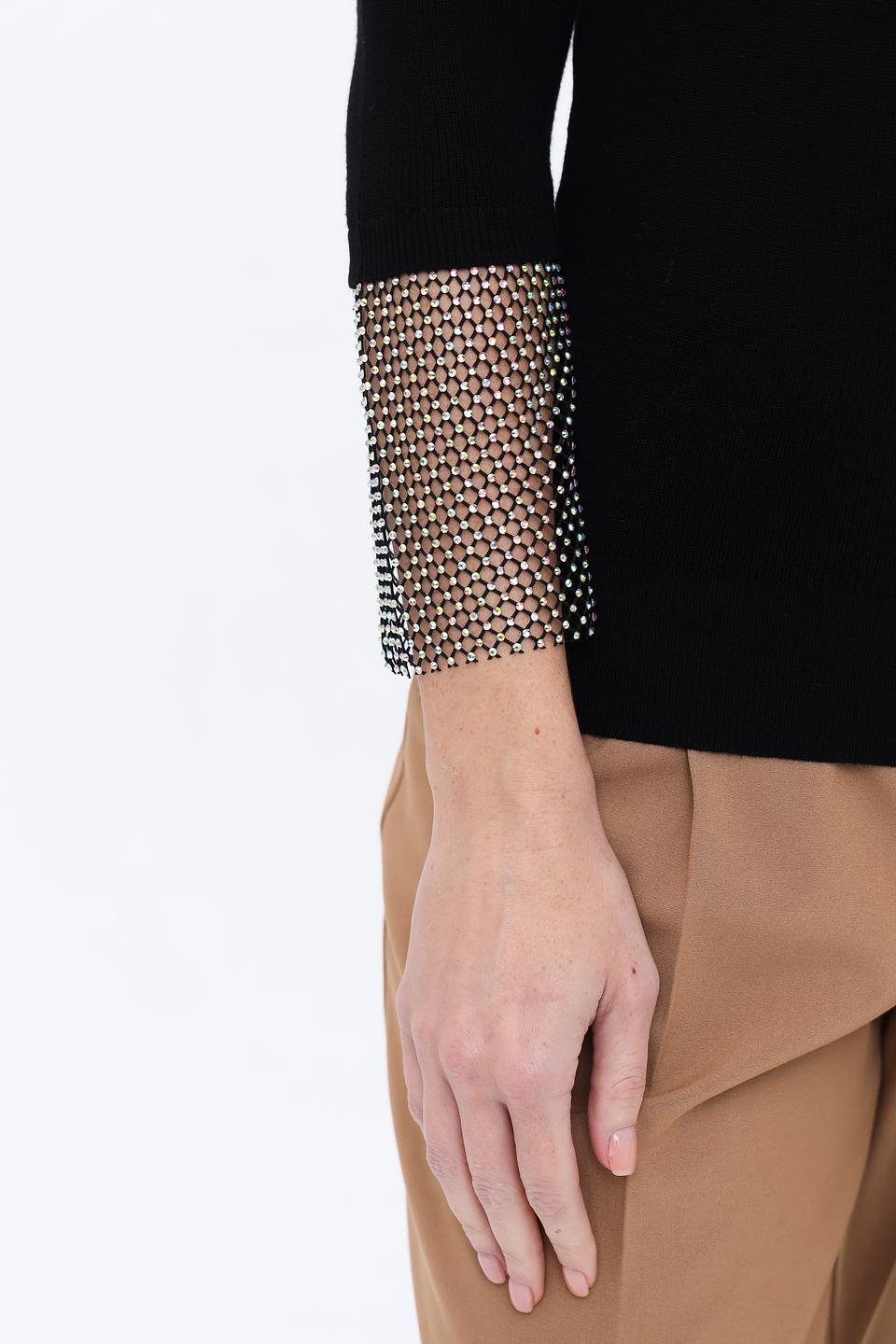 Водолазка Kaos с сетчатыми рукавами