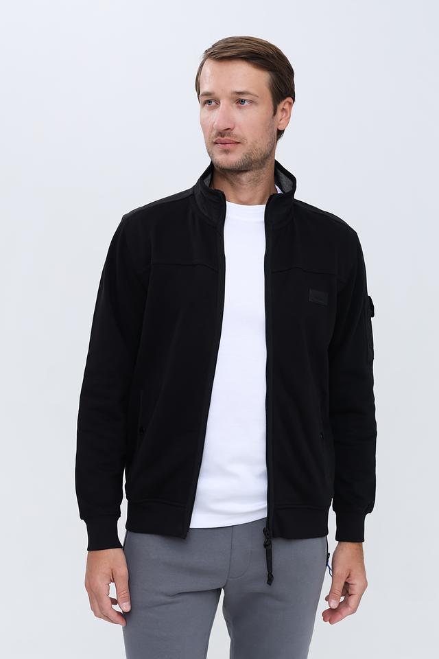 Кардиган Lerros чёрный на молнии