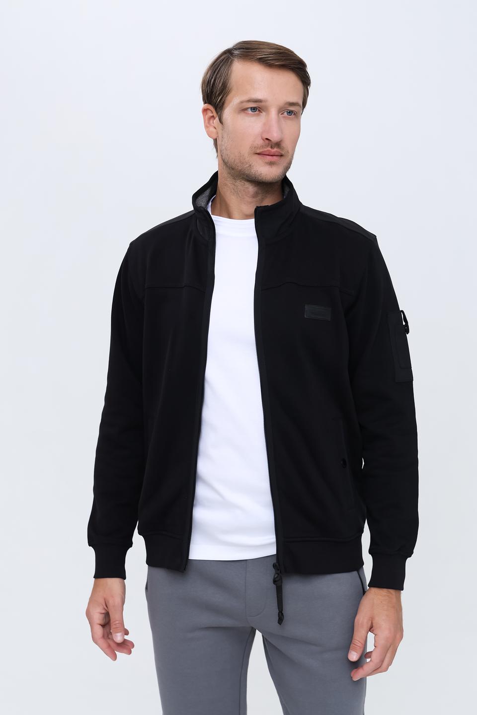 Кардиган Lerros чёрный на молнии