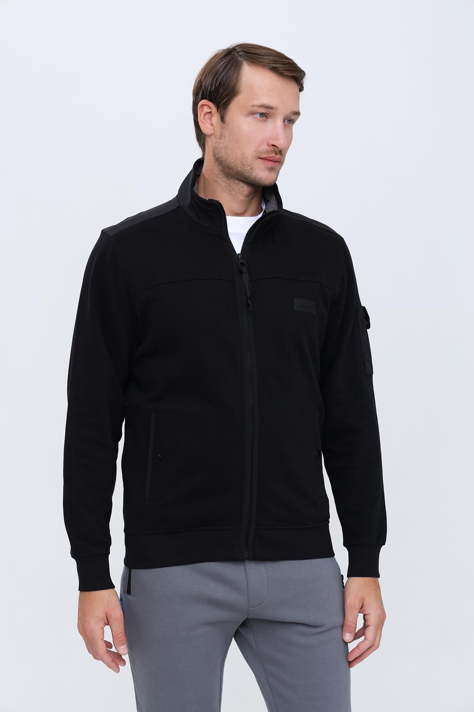 Кардиган Lerros чёрный на молнии