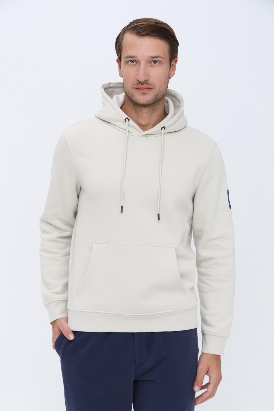 Толстовка Gaudi мужская бежевая