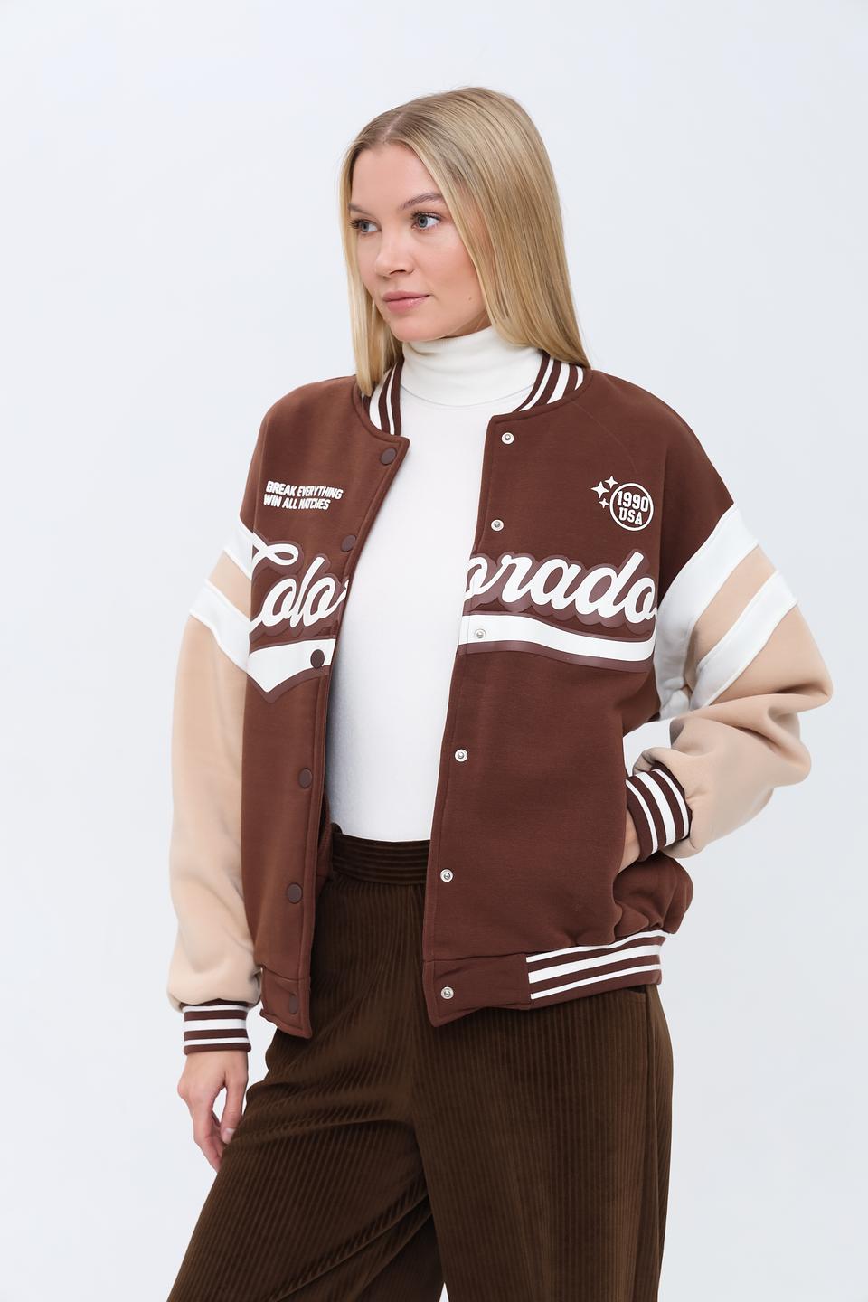 Толстовка Alcott Colorado коричневая