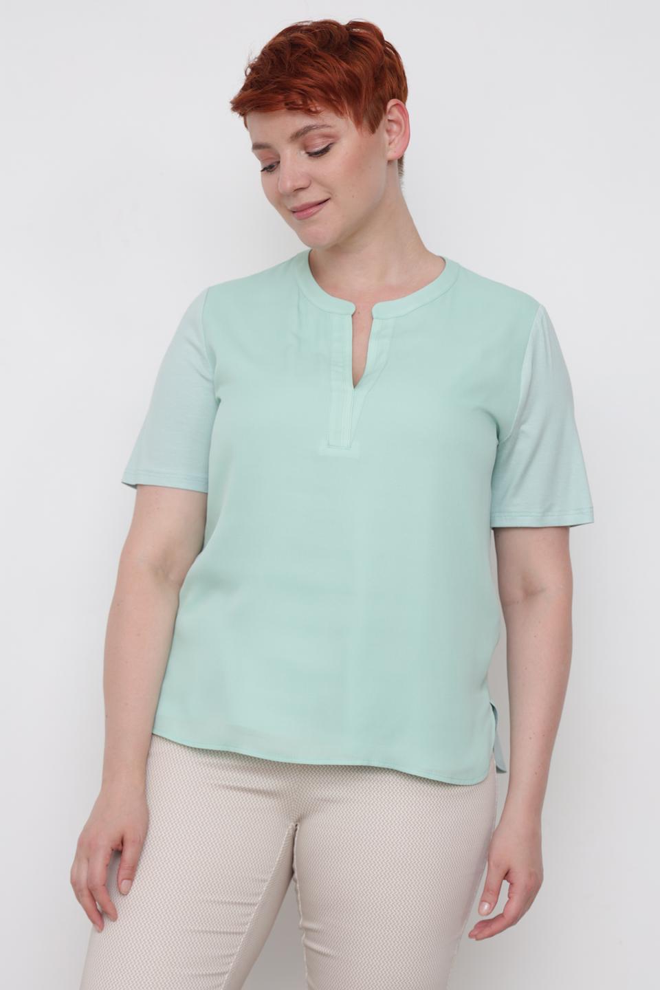 Блуза Frank Walder мятная