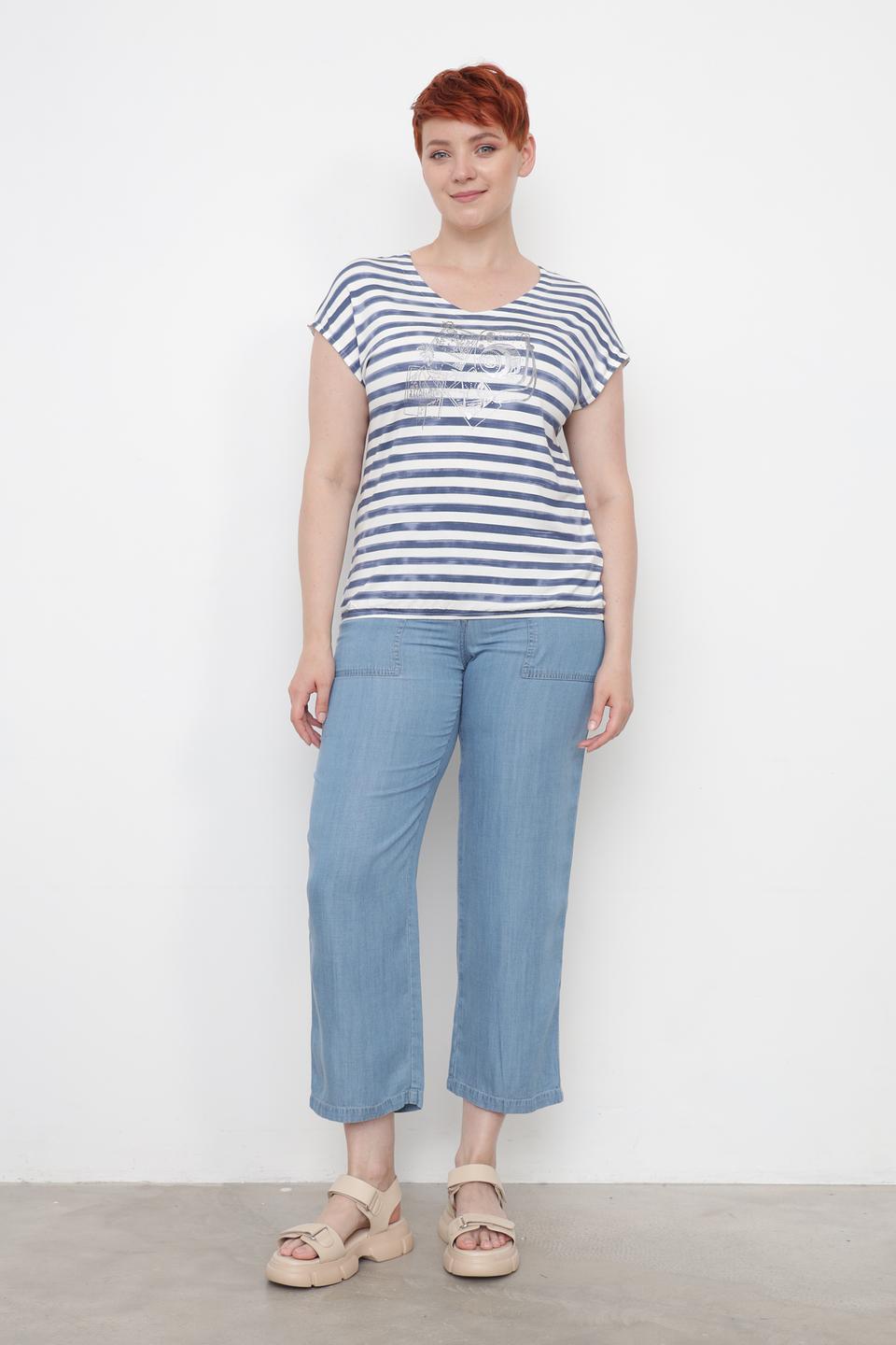 Футболка Barbara Lebek в полоску