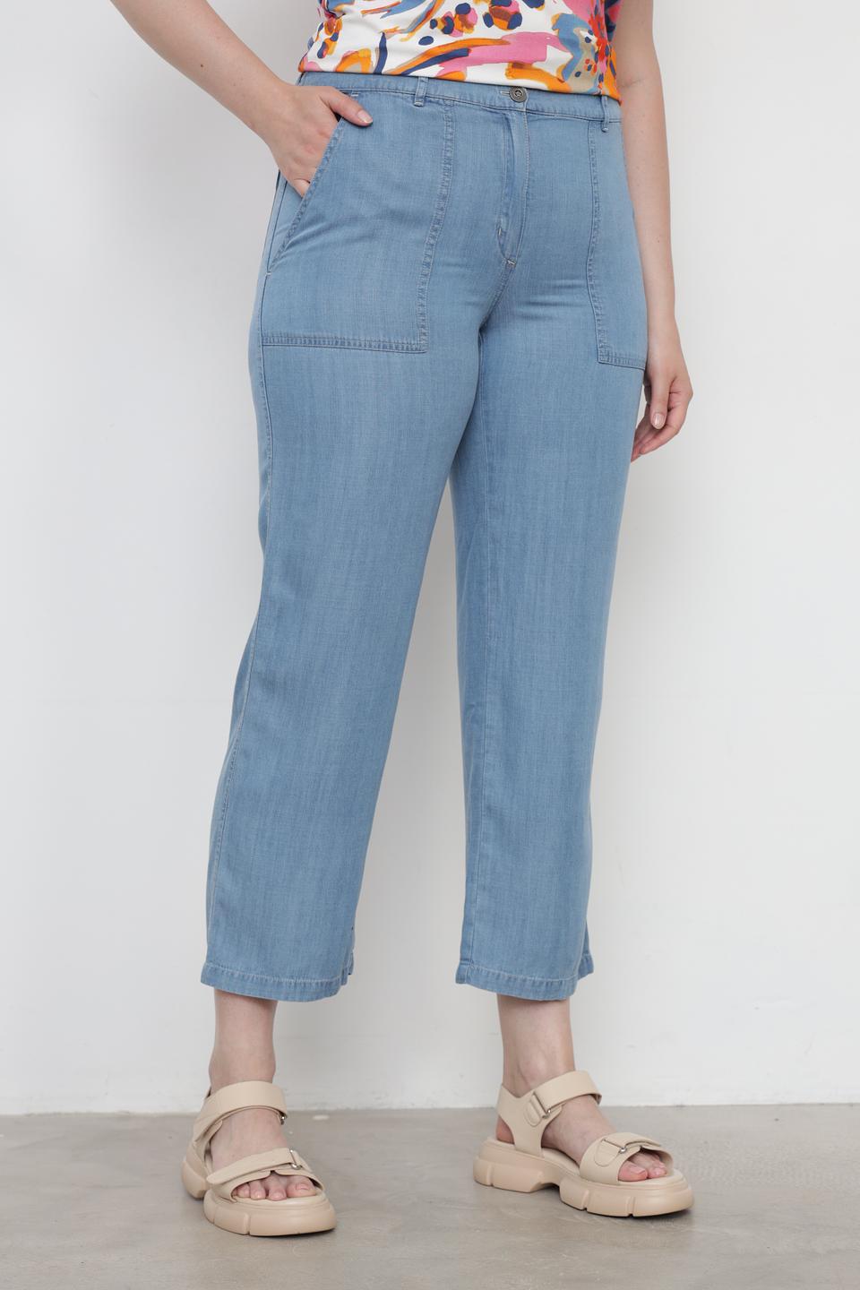 Брюки Lebek Barbara голубые