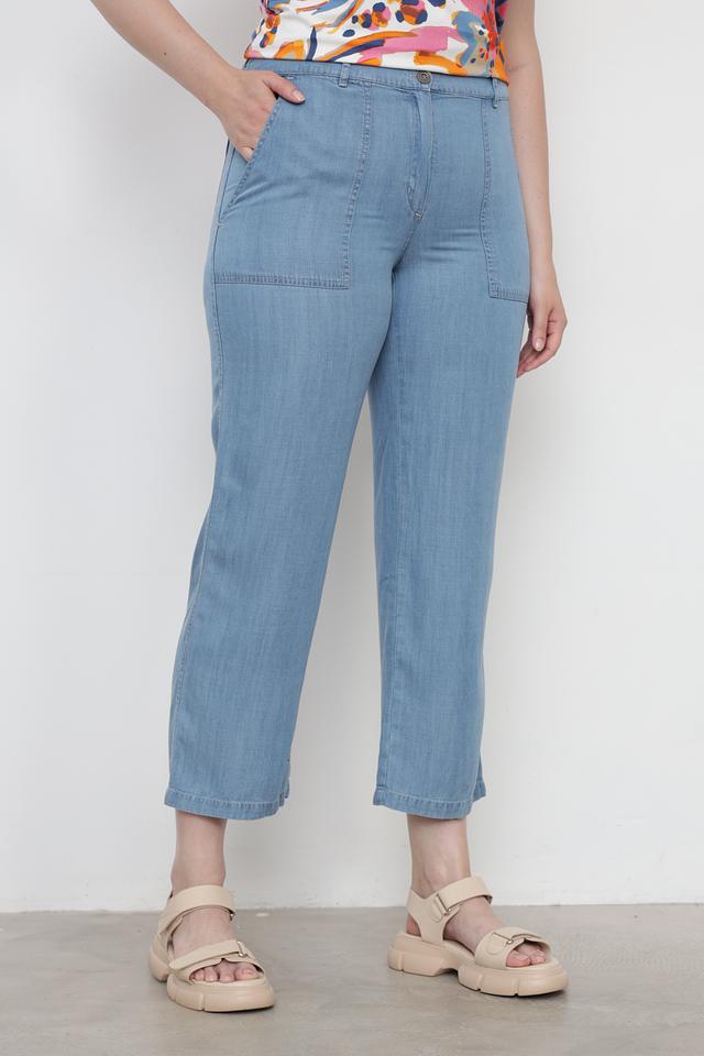 Брюки Lebek Barbara голубые