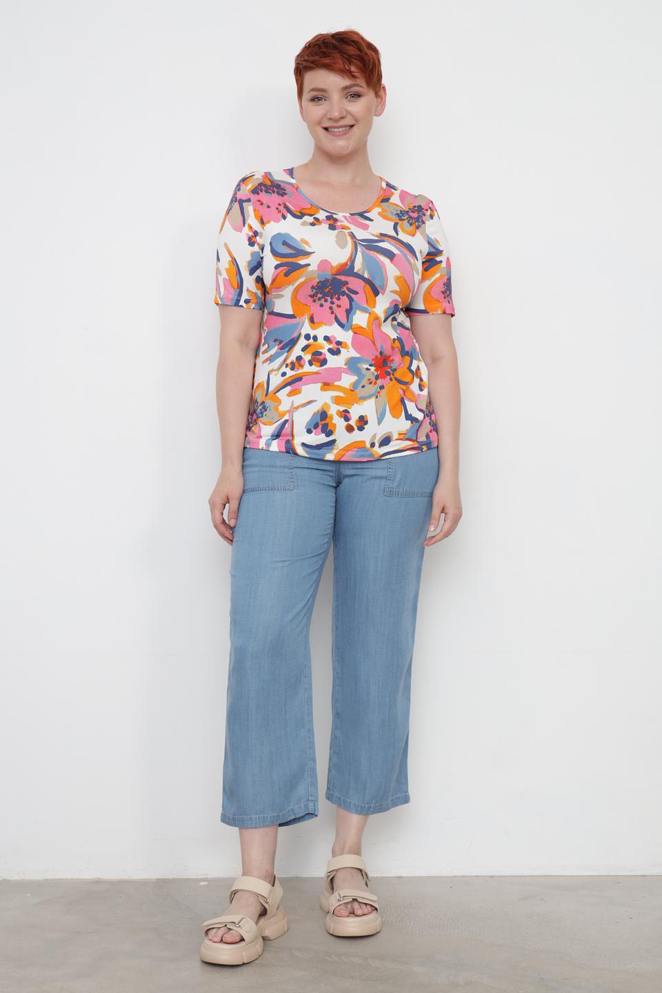 Брюки Lebek Barbara голубые