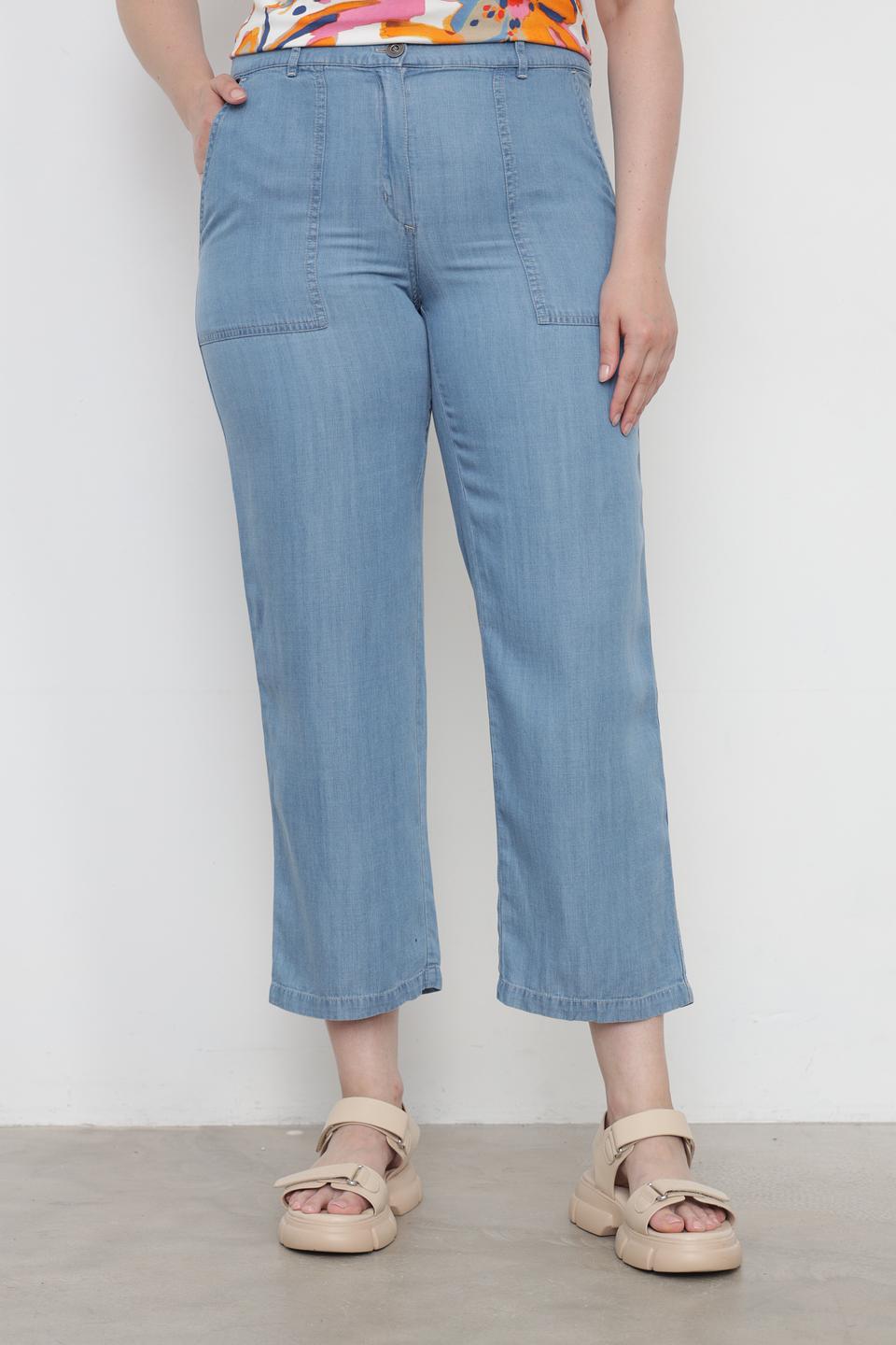 Брюки Lebek Barbara голубые