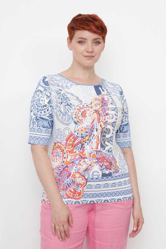 Футболка Barbara Lebek с принтом