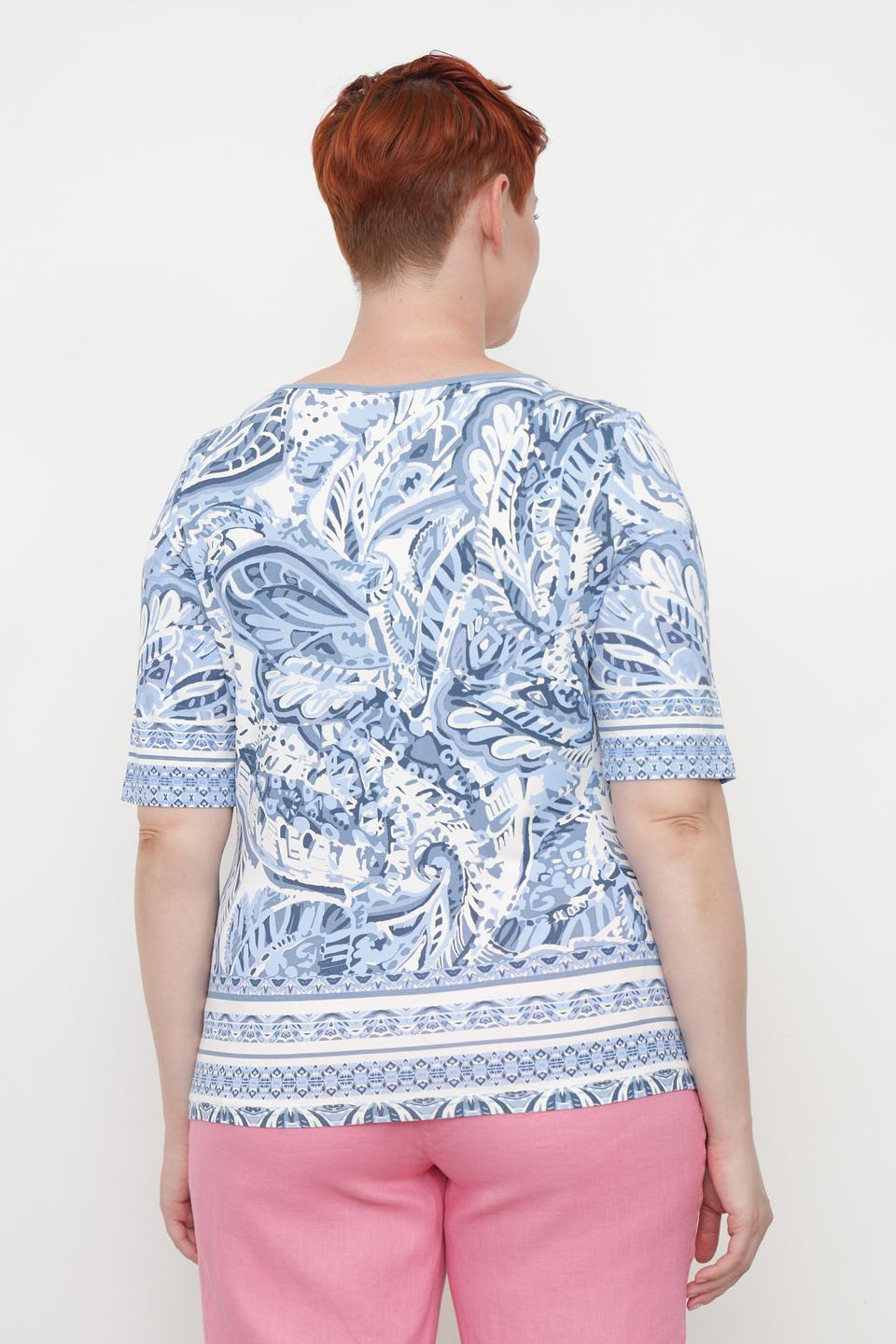 Футболка Barbara Lebek с принтом