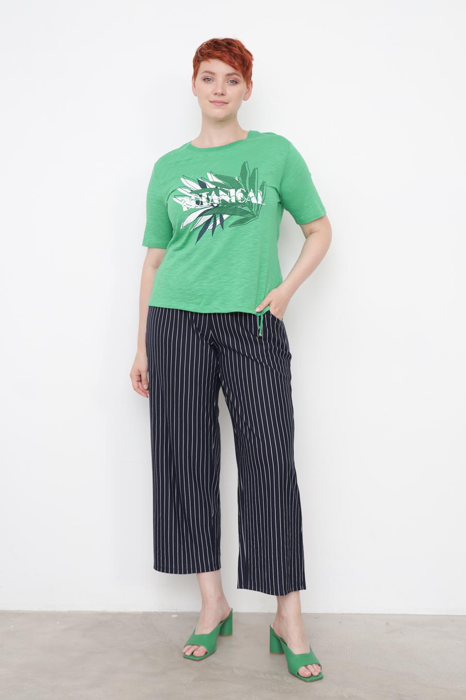 Брюки Via Appia в полоску