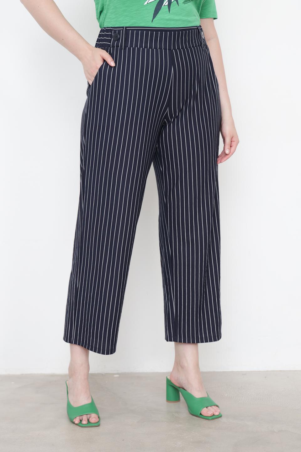 Брюки Via Appia в полоску