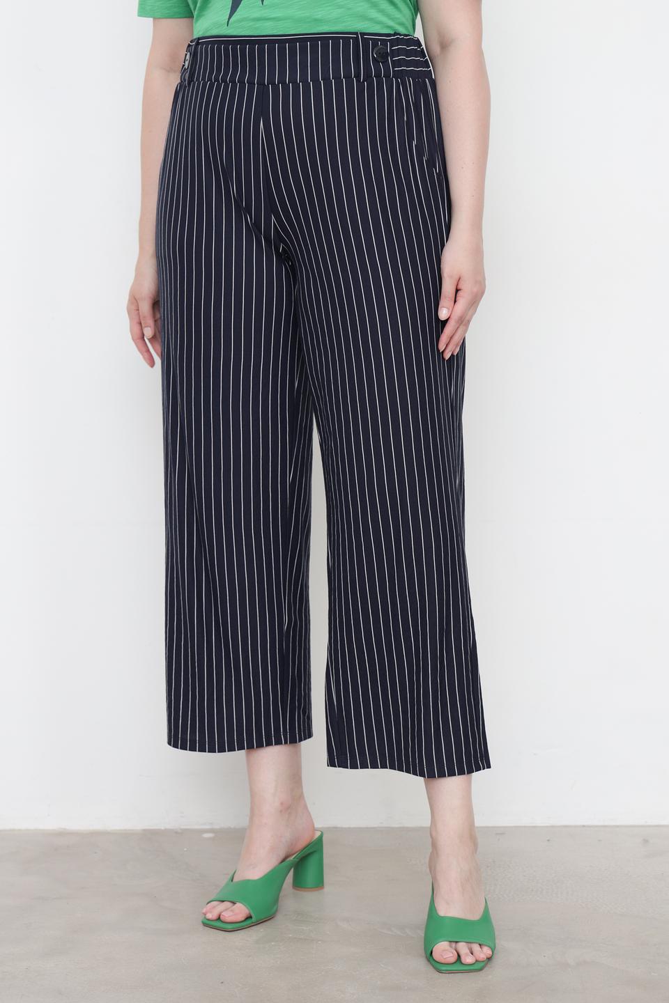 Брюки Via Appia в полоску