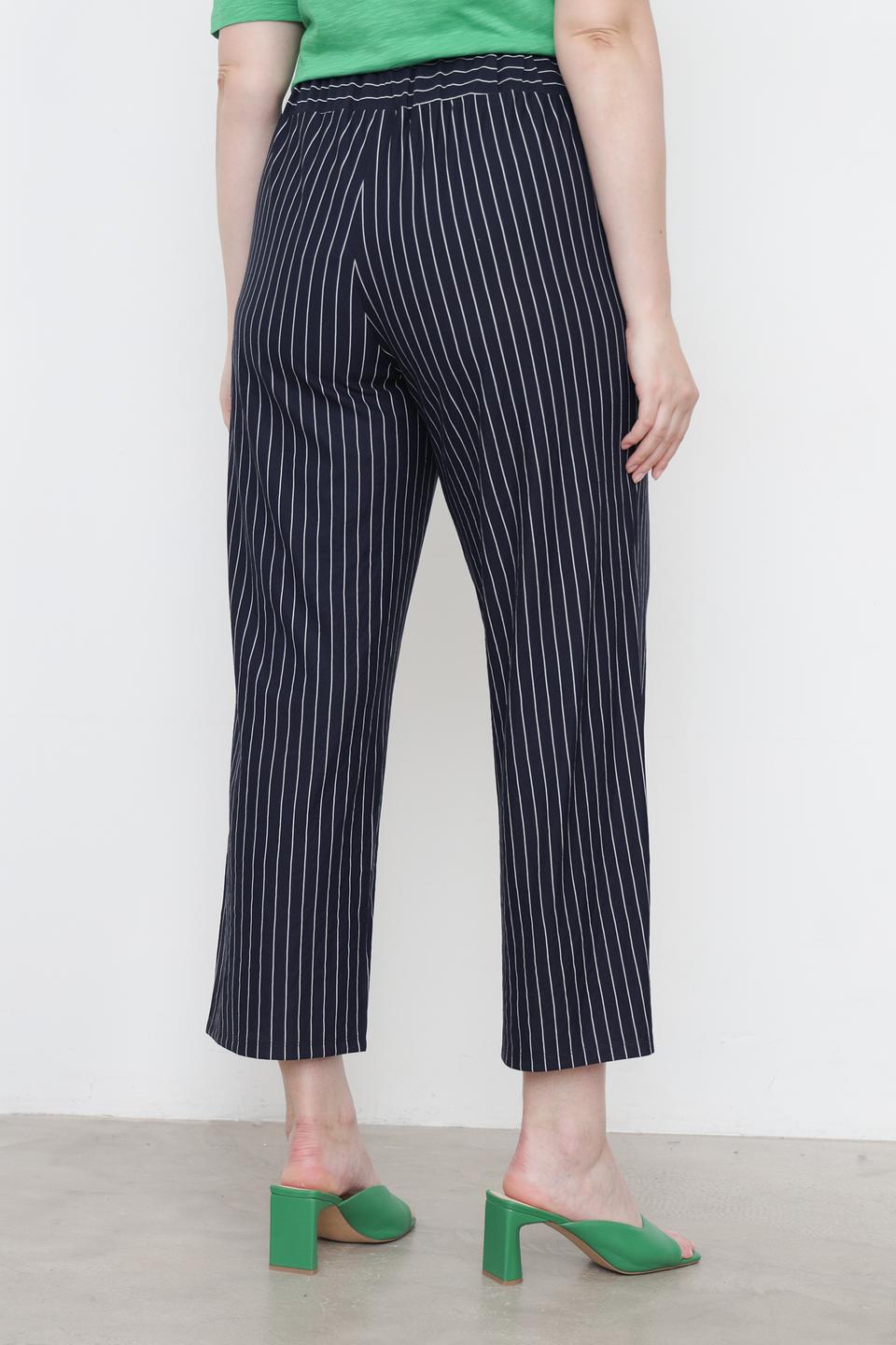 Брюки Via Appia в полоску