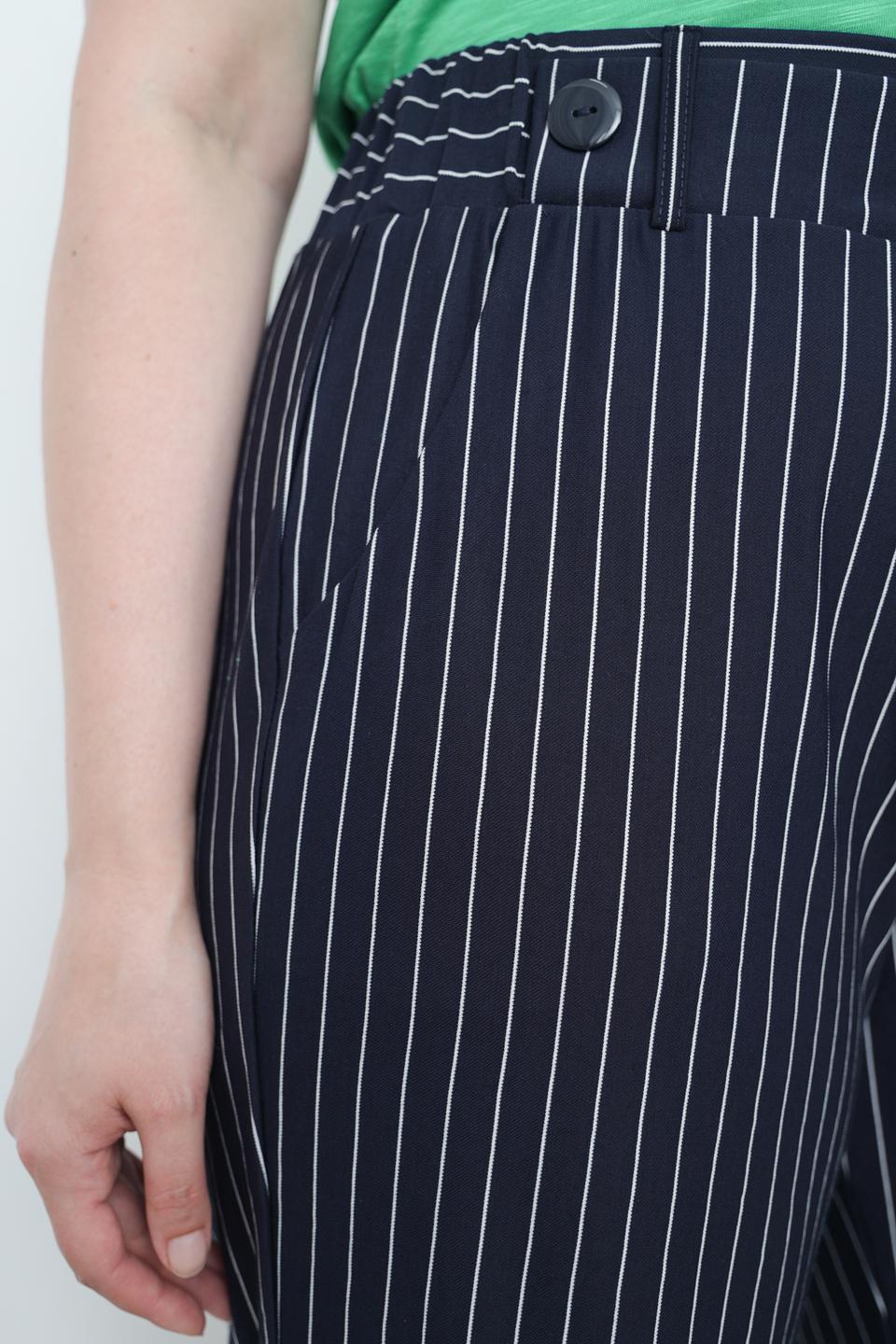 Брюки Via Appia в полоску