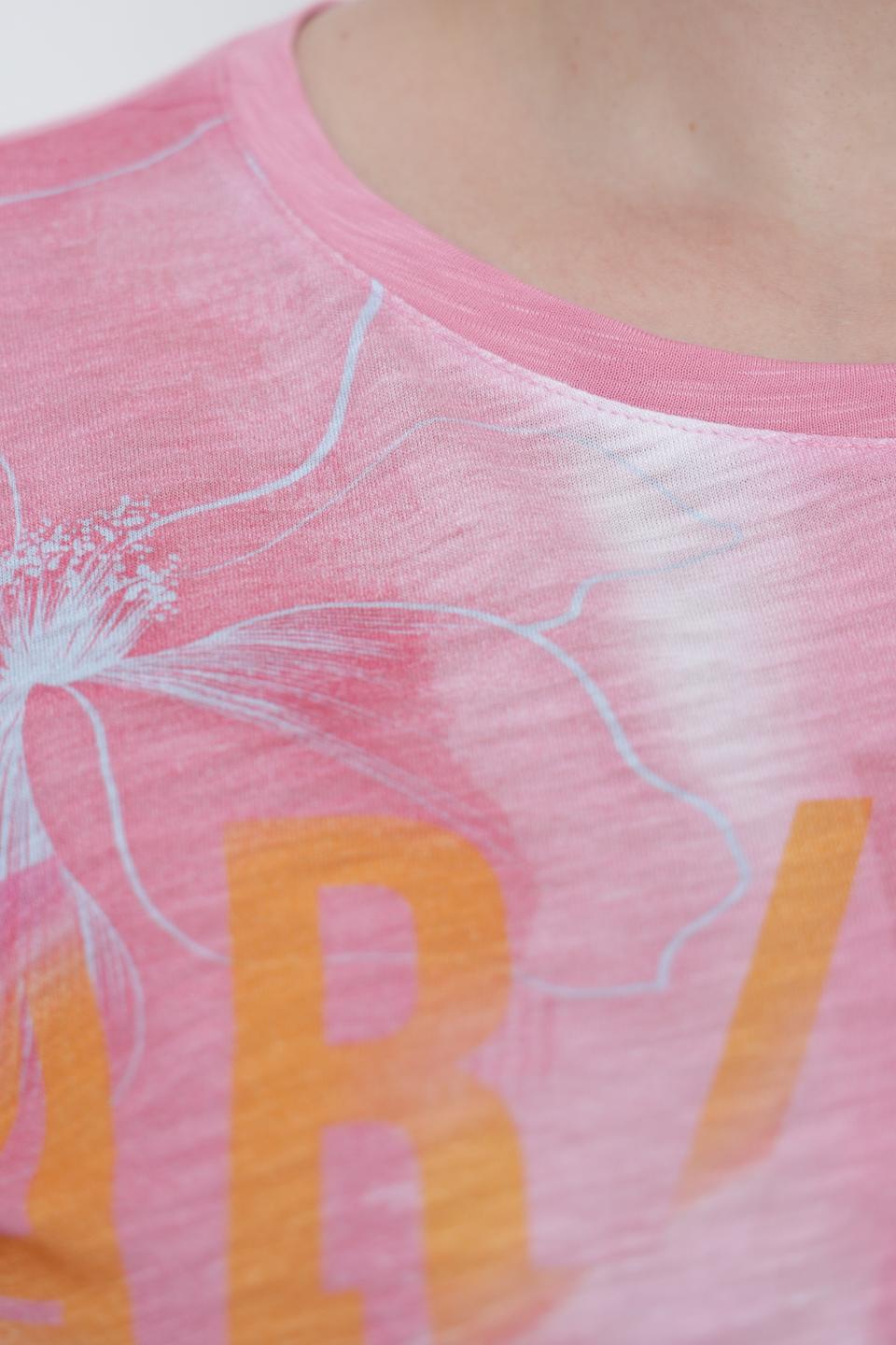 Футболка Thomas Rabe с цветочным принтом