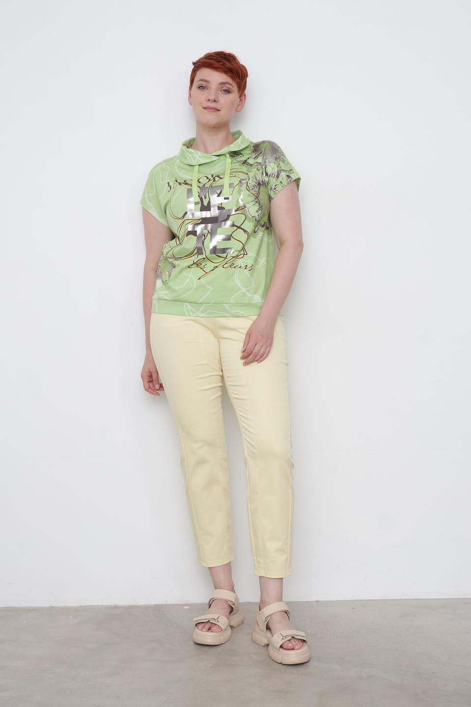 Футболка Thomas Rabe с принтом лайм