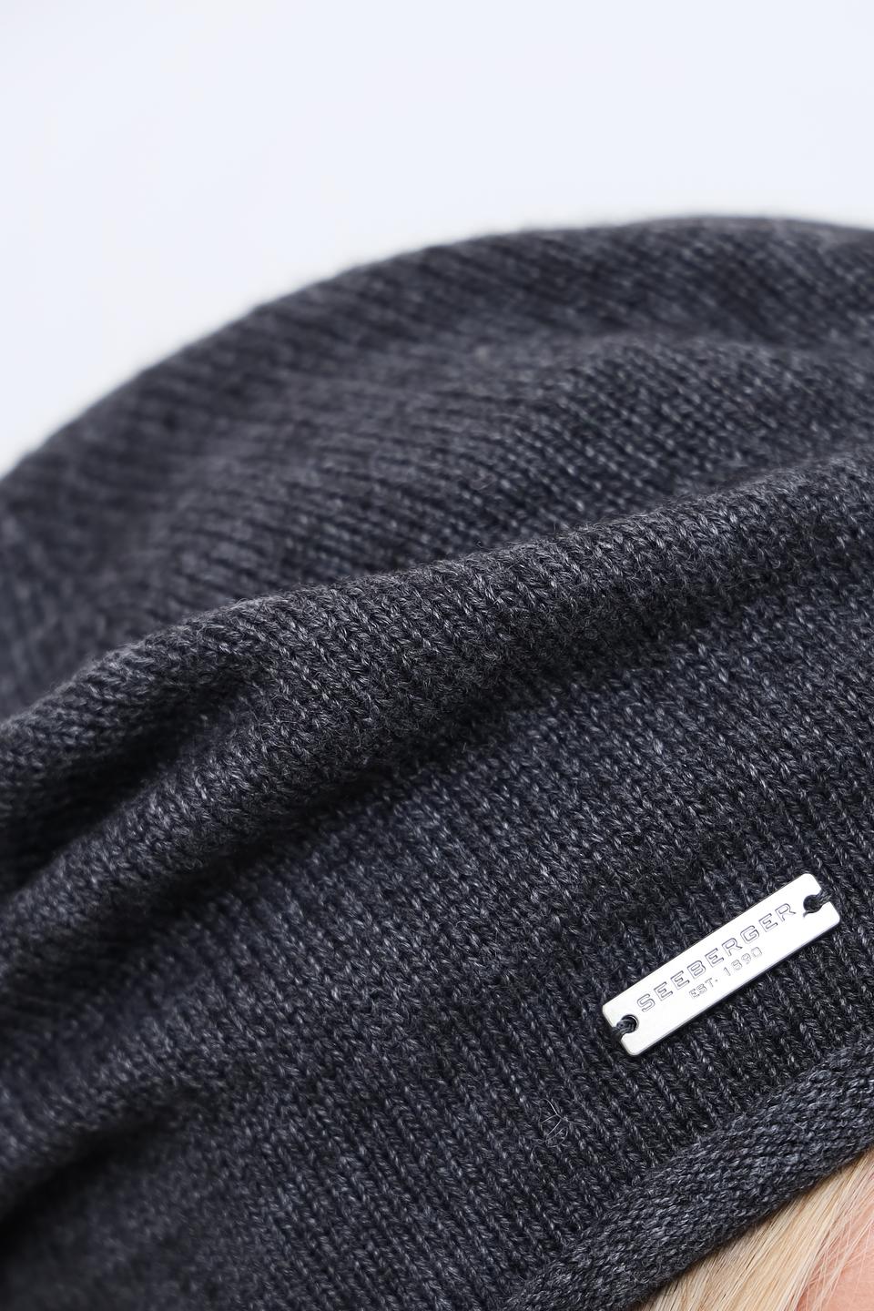 Шапка Seeberger серая