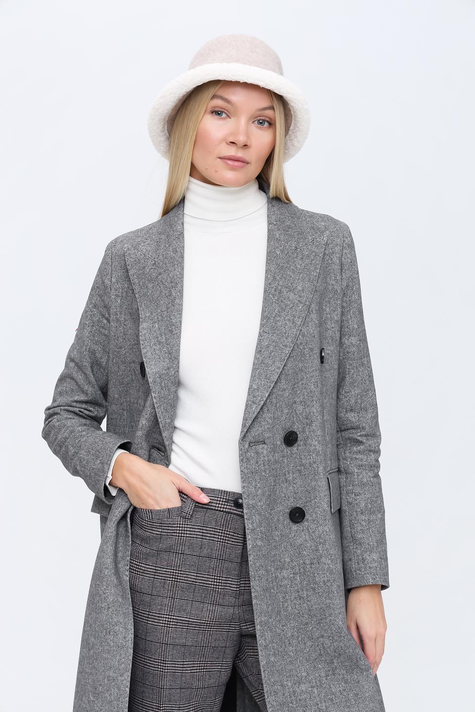 Шляпа Seeberger с меховой отделкой