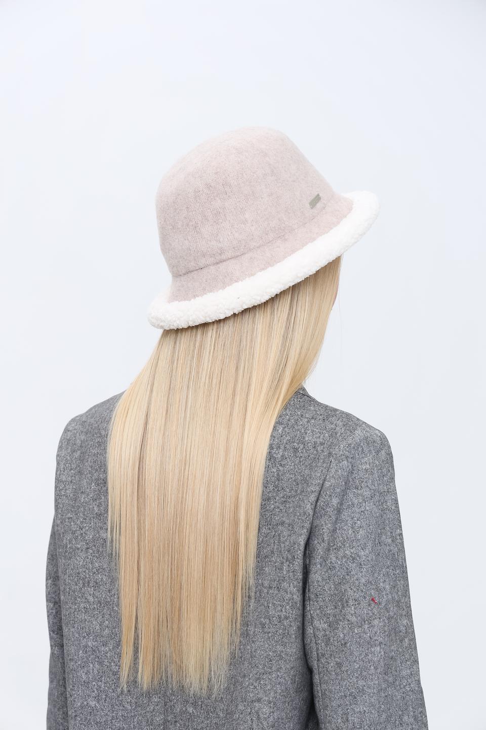 Шляпа Seeberger с меховой отделкой