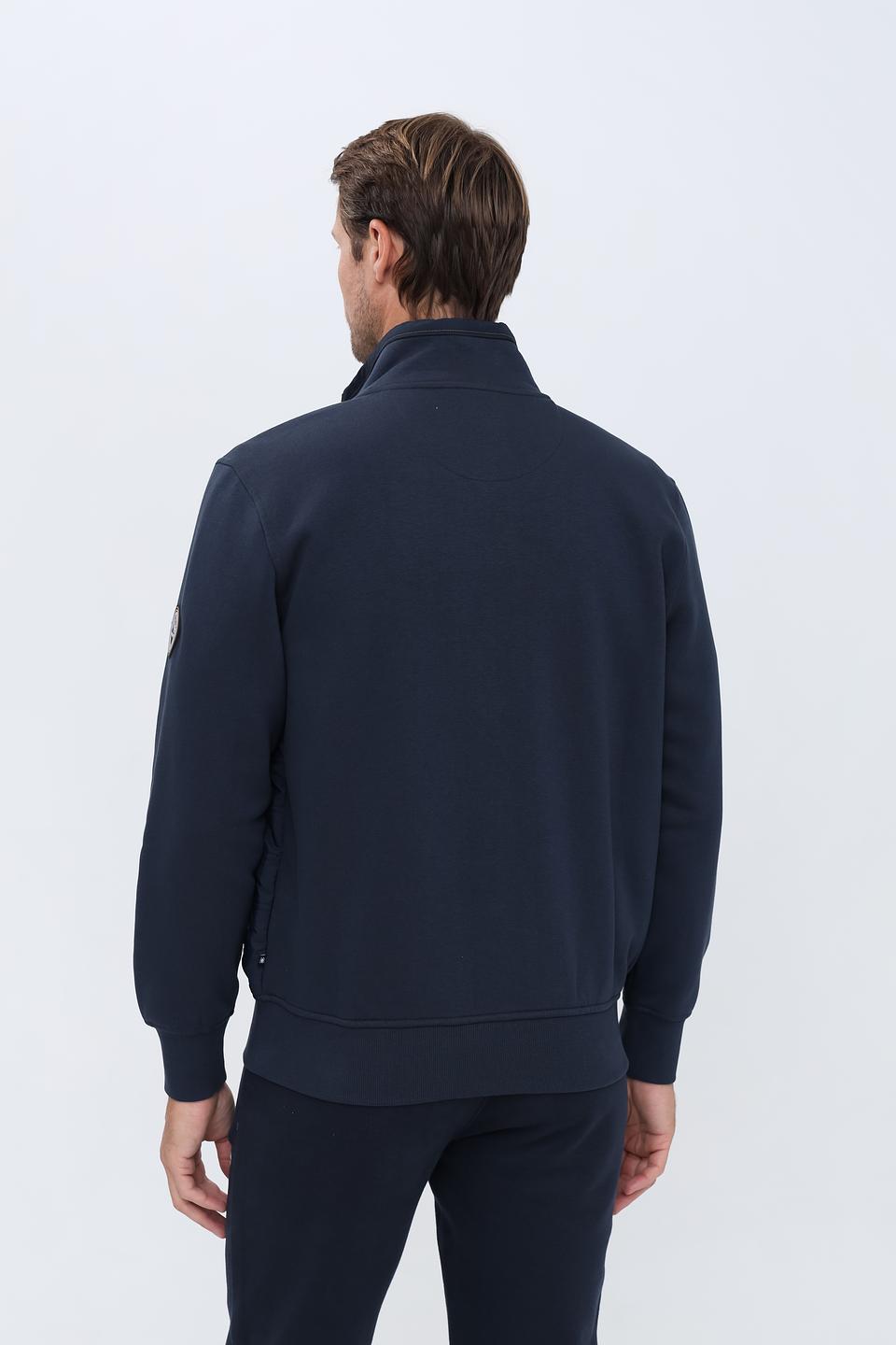 Кардиган Granchio стеганый синий