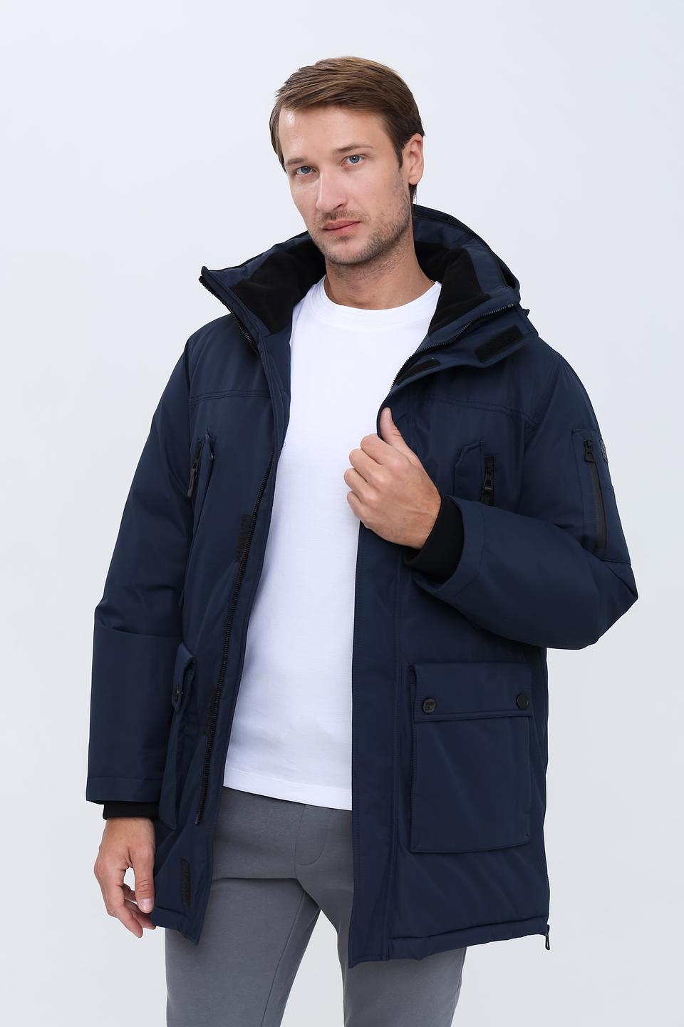 Куртка Red Point мужская тёмно-синяя