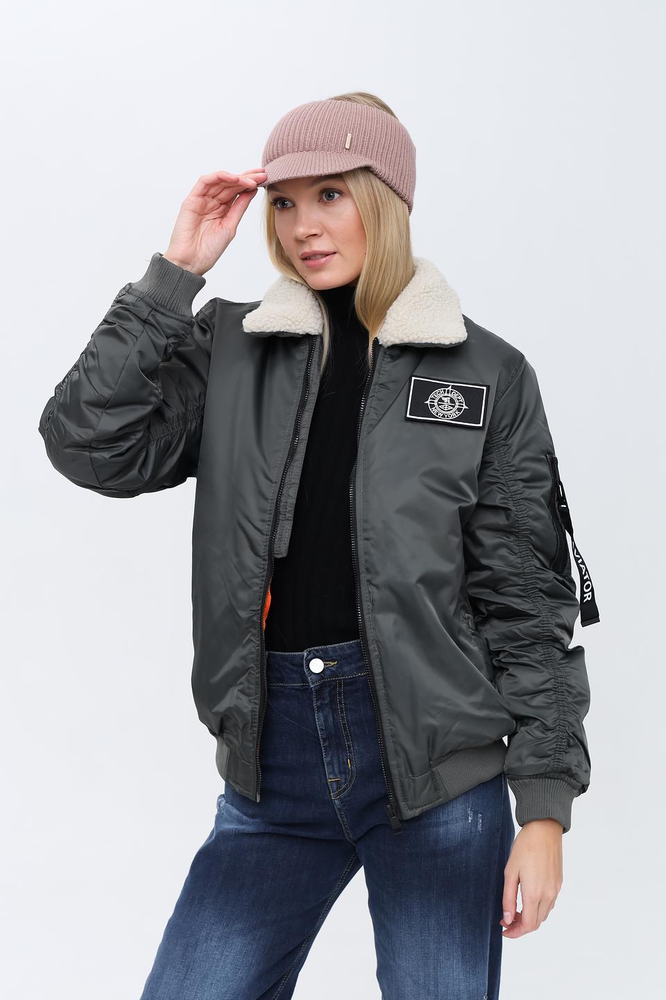 Кепка Adel с козырьком пудровый