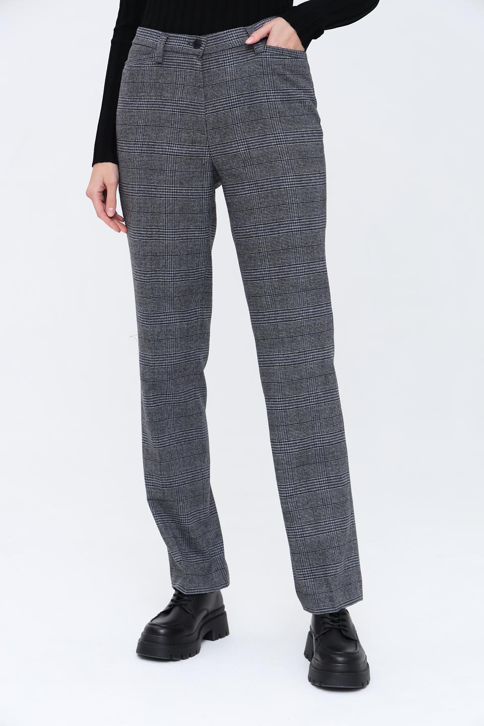 Брюки Gardeur в клетку серые