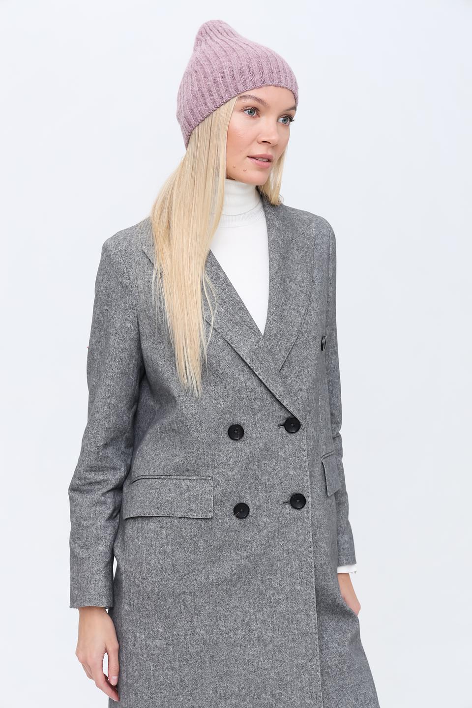 Шапка Marhatter вязаная лавандовая