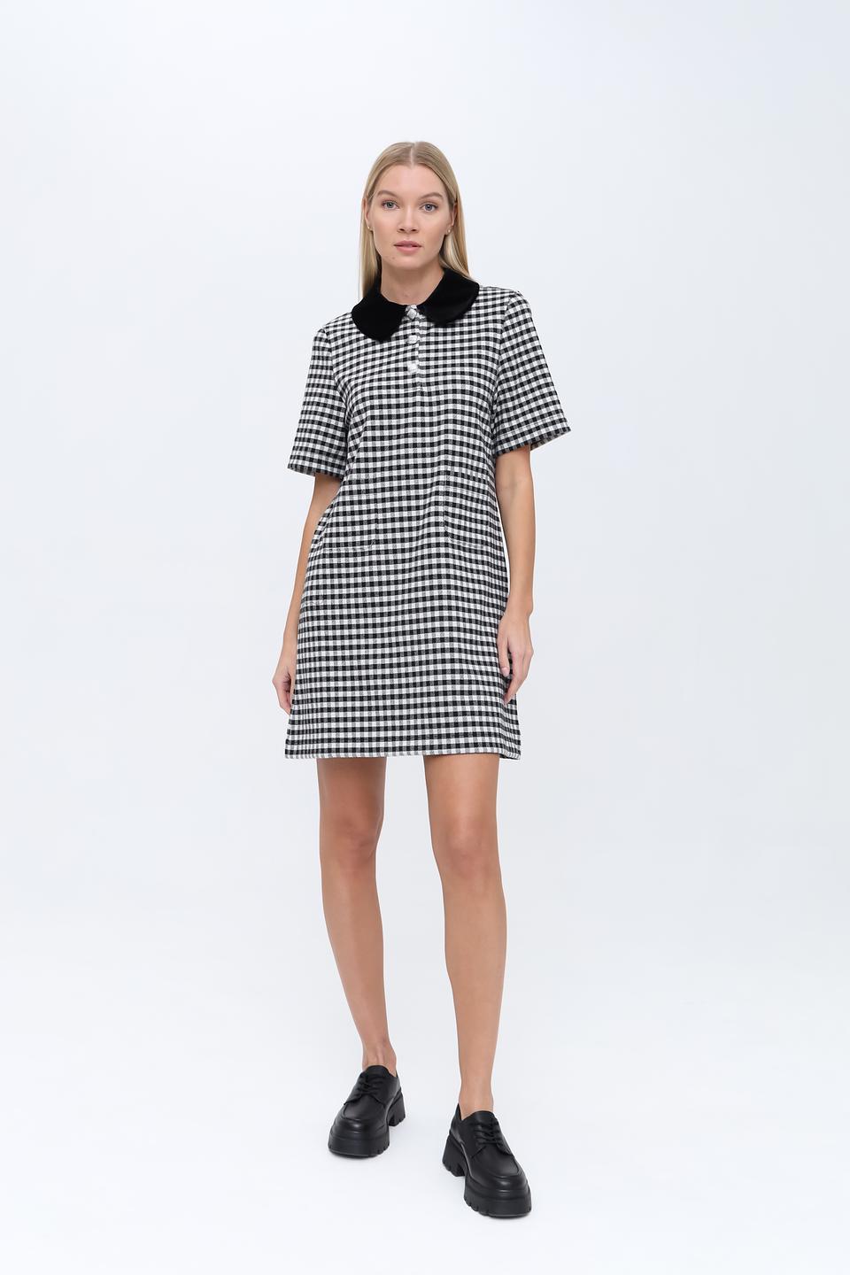 Платье Rich and Royal в клетку