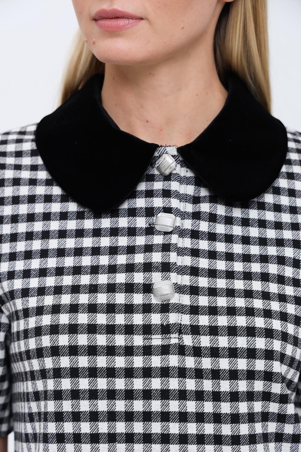 Платье Rich and Royal в клетку