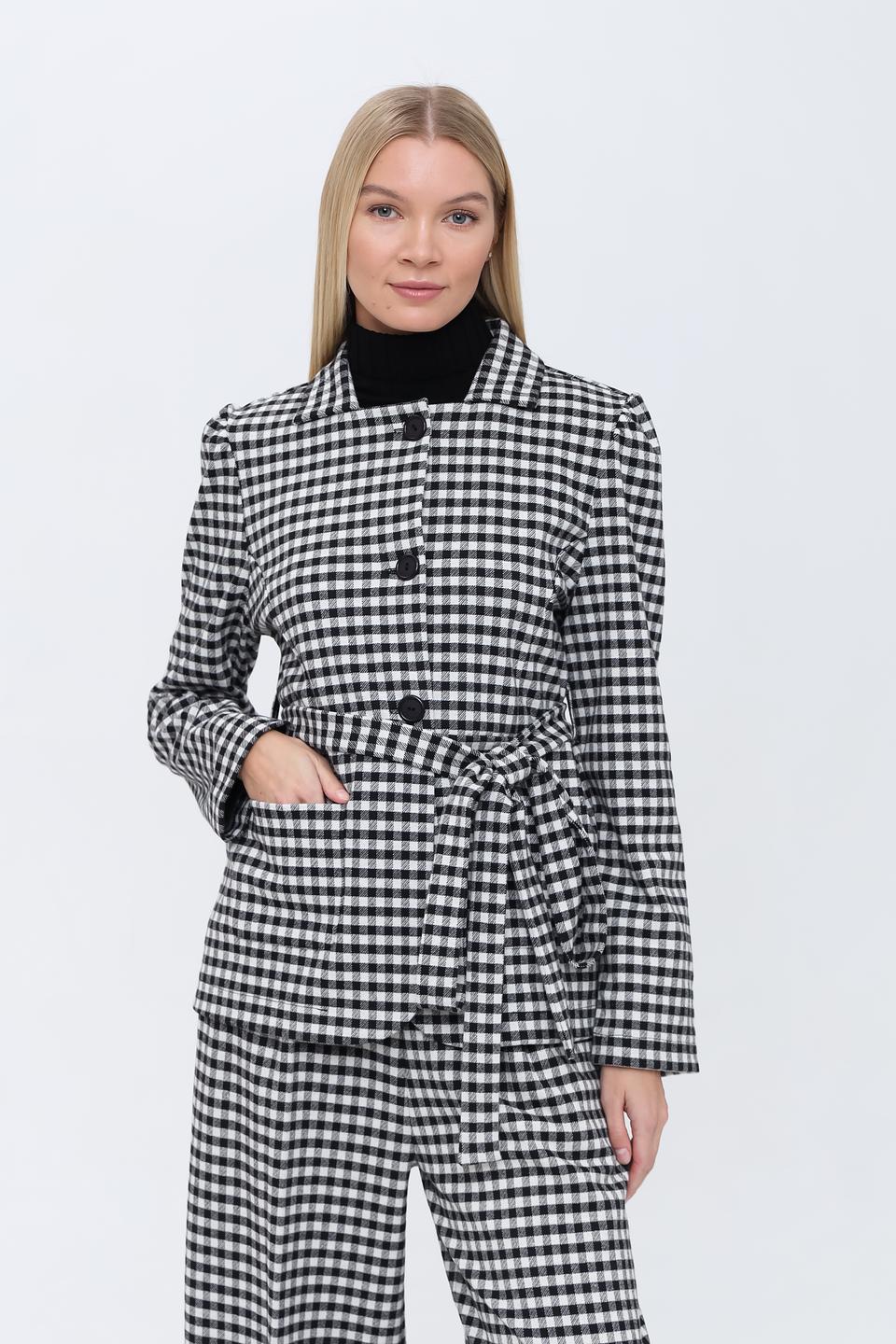 Жакет Rich and Royal в клетку