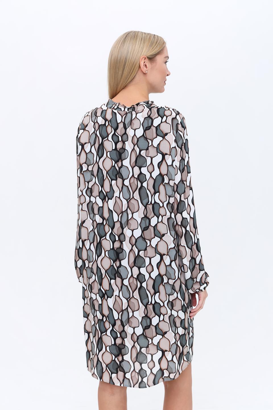 Платье Lecomte с принтом