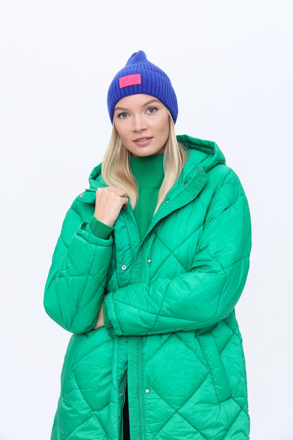 Шапка Marhatter вязаная синяя