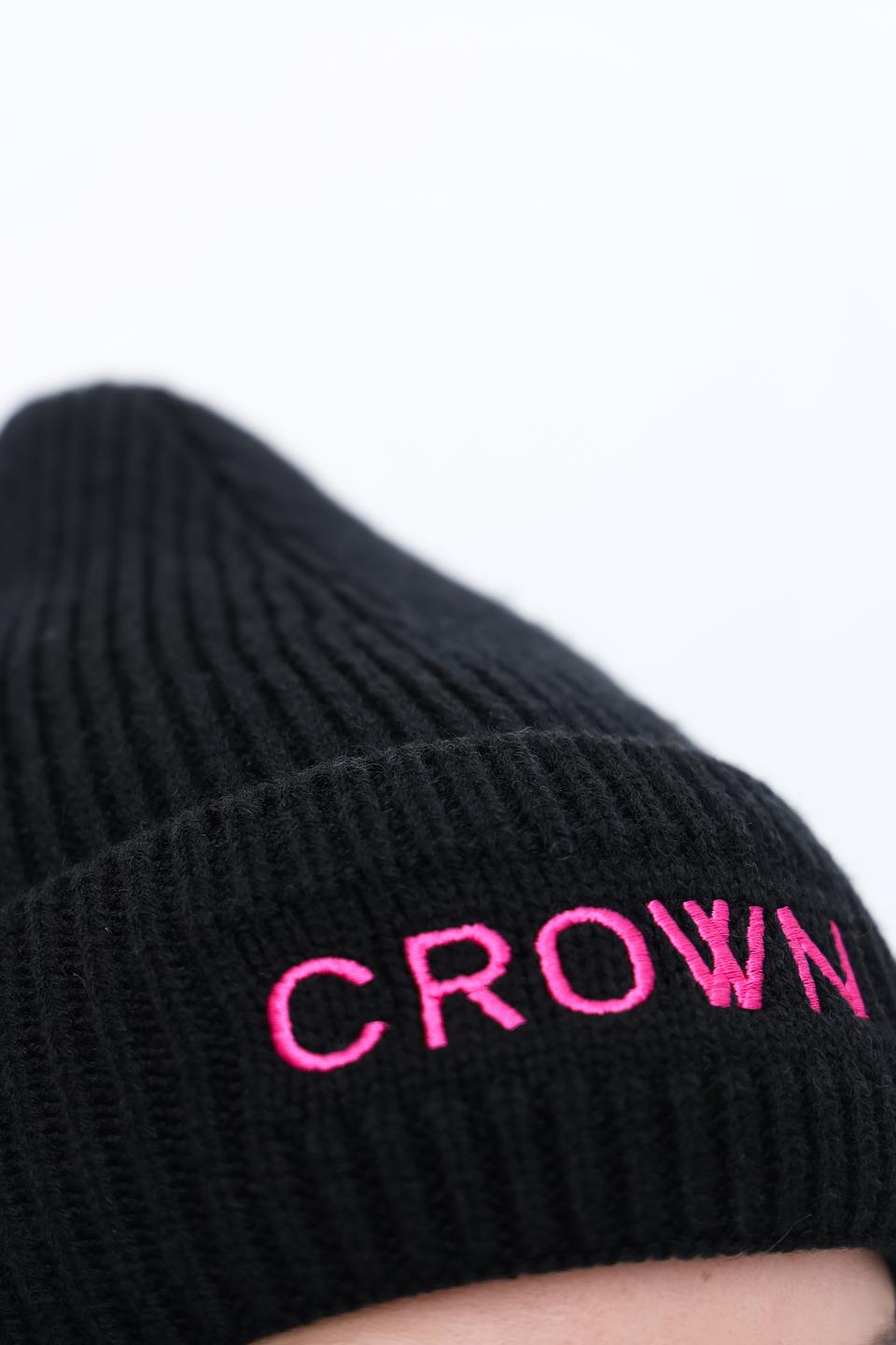 Шапка Marhatter с надписью